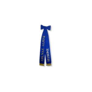 Nastro blu stampato