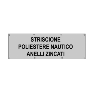 Striscione poliestere nautico