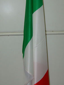 Bandiera Italia Poliestere Nautico