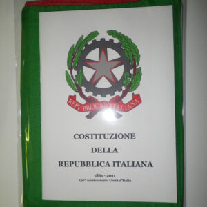 Kit sacchetto Bandiera e Costituzione