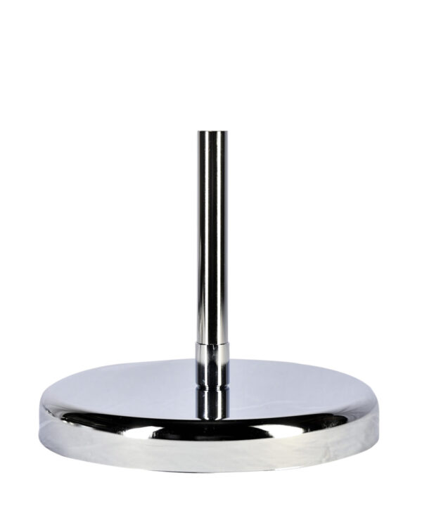 Base cromata mm.280 a una sede