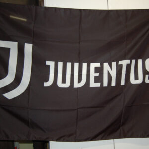 Bandiera Juventus nera