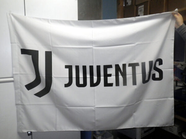 Bandiera Juventus bianca