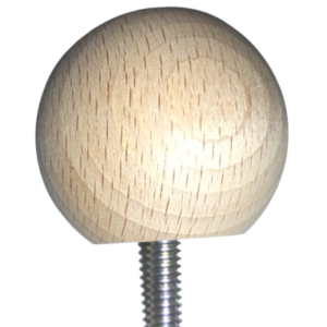 Puntale pomolo legno