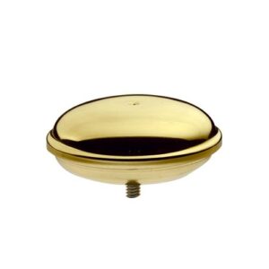 Puntale pomolo ottone schiacciato